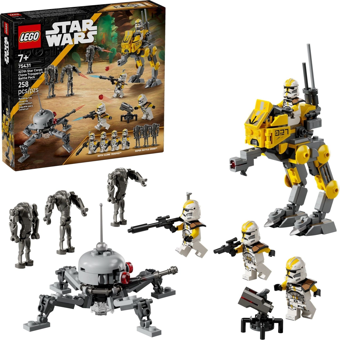 LEGO Star Wars 75431 327th Star Corps Clone Troopers Battle Pack