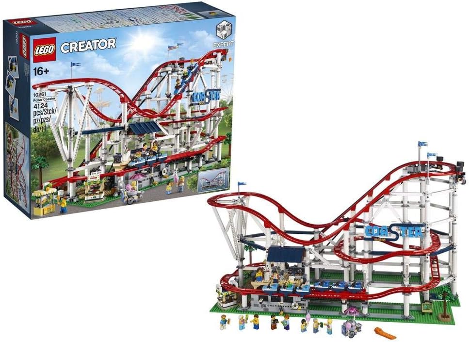 LEGO Creator Expert Roller Coaster 10261 Building Kit (4124 Pieces)