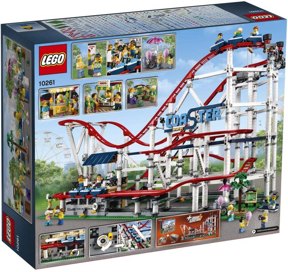 LEGO Creator Expert Roller Coaster 10261 Building Kit (4124 Pieces)