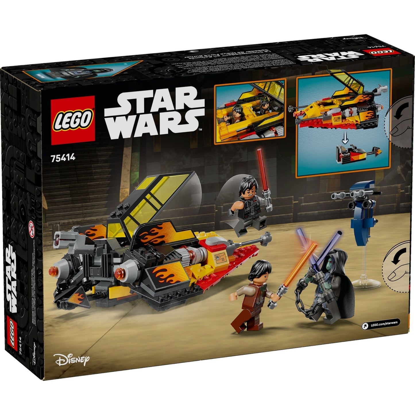 LEGO Star Wars 75414 The Force Burner Snowspeeder
