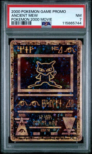 Ancient Mew 2000 Pokemon Movie Promo PSA 7 – Official Pokemon TCG Product
