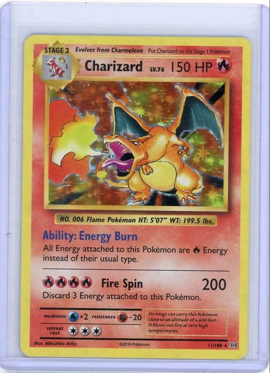 Charizard Pokemon Evolutions Holo #11/108 – Official Pokemon TCG Product