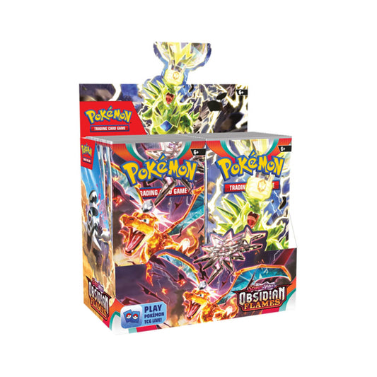 Japanese Pokemon Scarlet & Violet Obsidian Flames Booster Box – Rare & Exclusive Cards