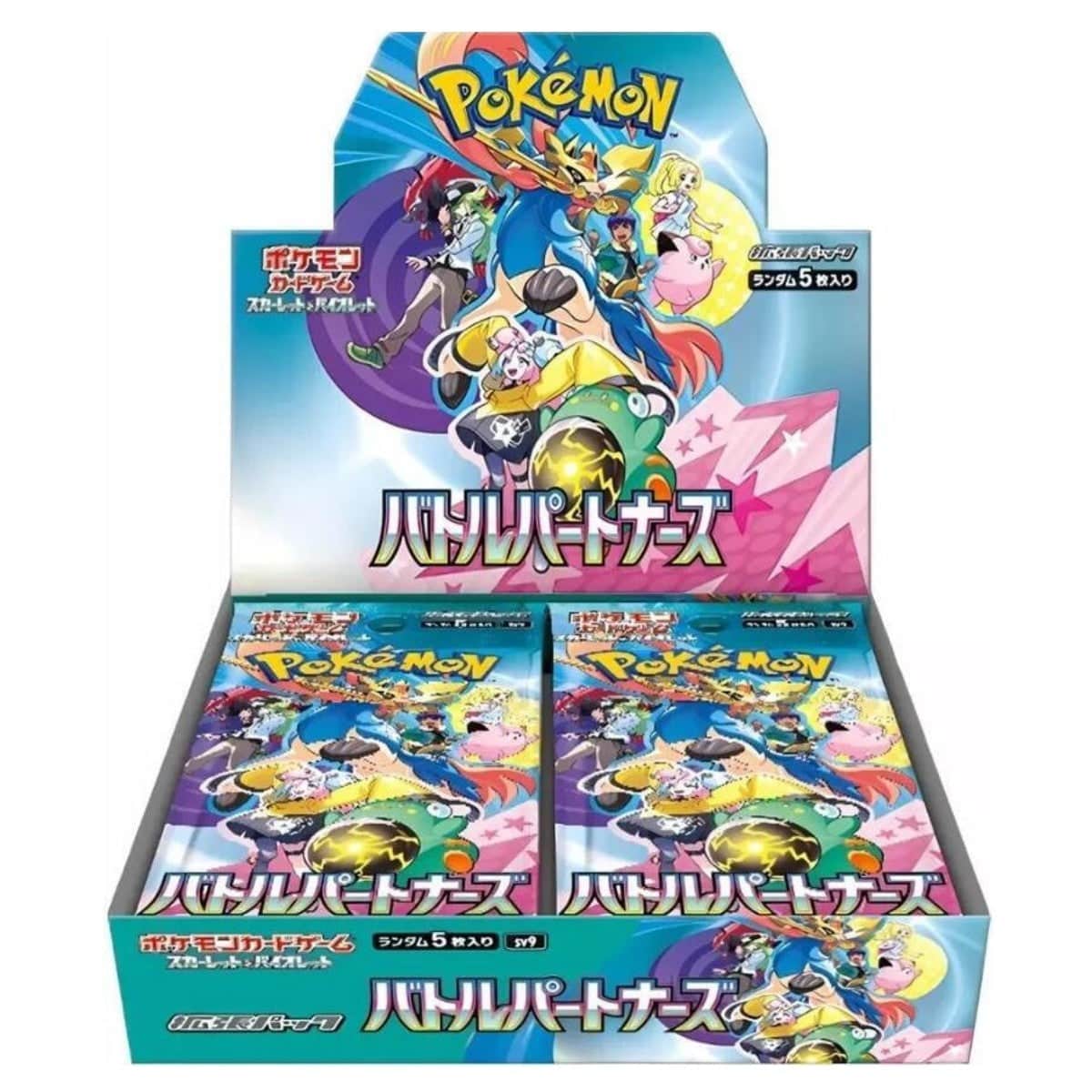 Japanese Pokemon TCG Scarlet & Violet Battle Partners - Japanese Booster Box – Rare & Exclusive Cards