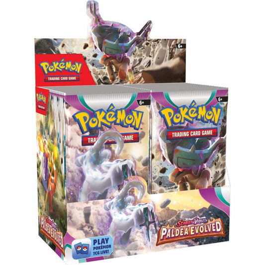Japanese Pokemon TCG Scarlet & Violet - Paldea Evolved Booster Box – Rare & Exclusive Cards