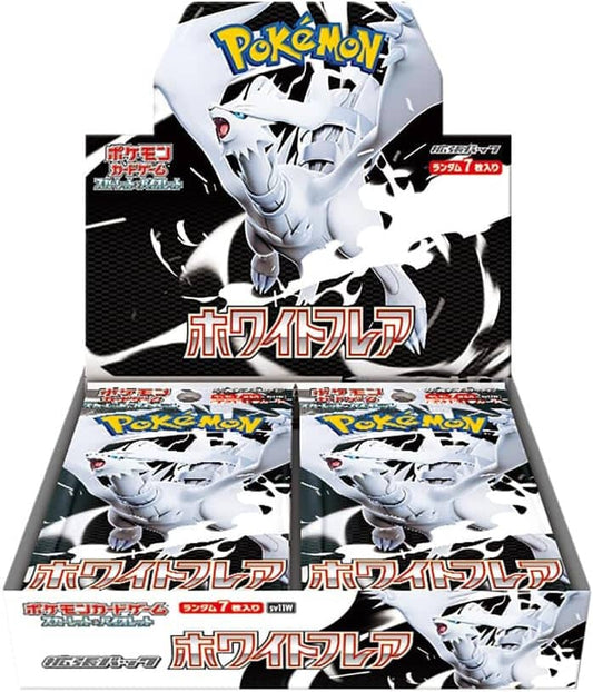 Japanese Pokemon TCG Scarlet & Violet - Japanese White Flare Booster Box – Rare & Exclusive Cards