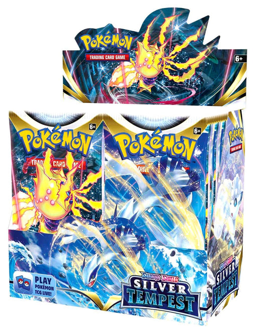 Japanese Pokemon TCG Sword & Shield - Silver Tempest Booster Box – Rare & Exclusive Cards