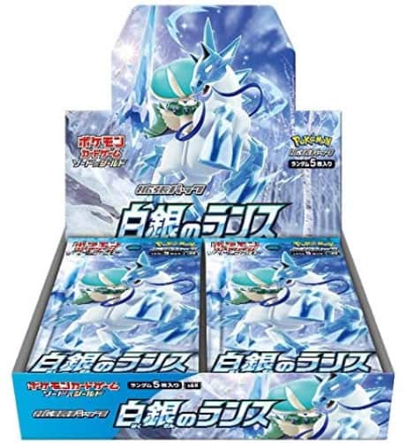 Japanese Pokemon TCG Sword & Shield White Silver Lance Booster Box – Rare & Exclusive Cards