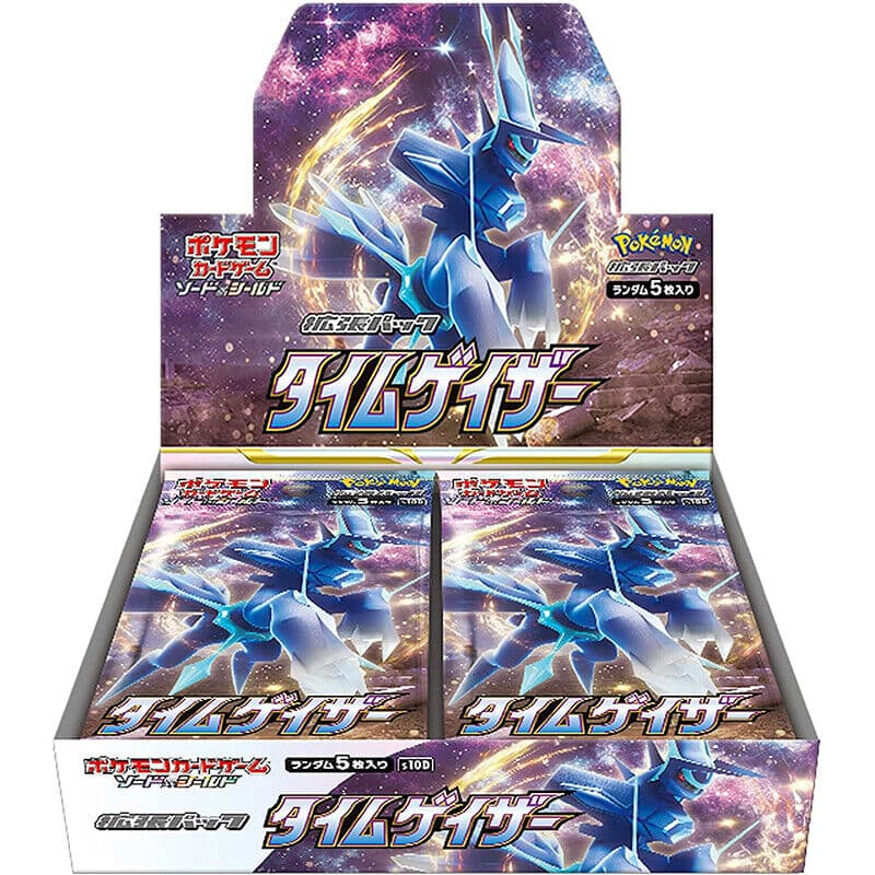 Japanese Pokemon TCG Sword & Shield - Expansion Pack Time Gazer s10D Booster Box – Rare & Exclusive Cards