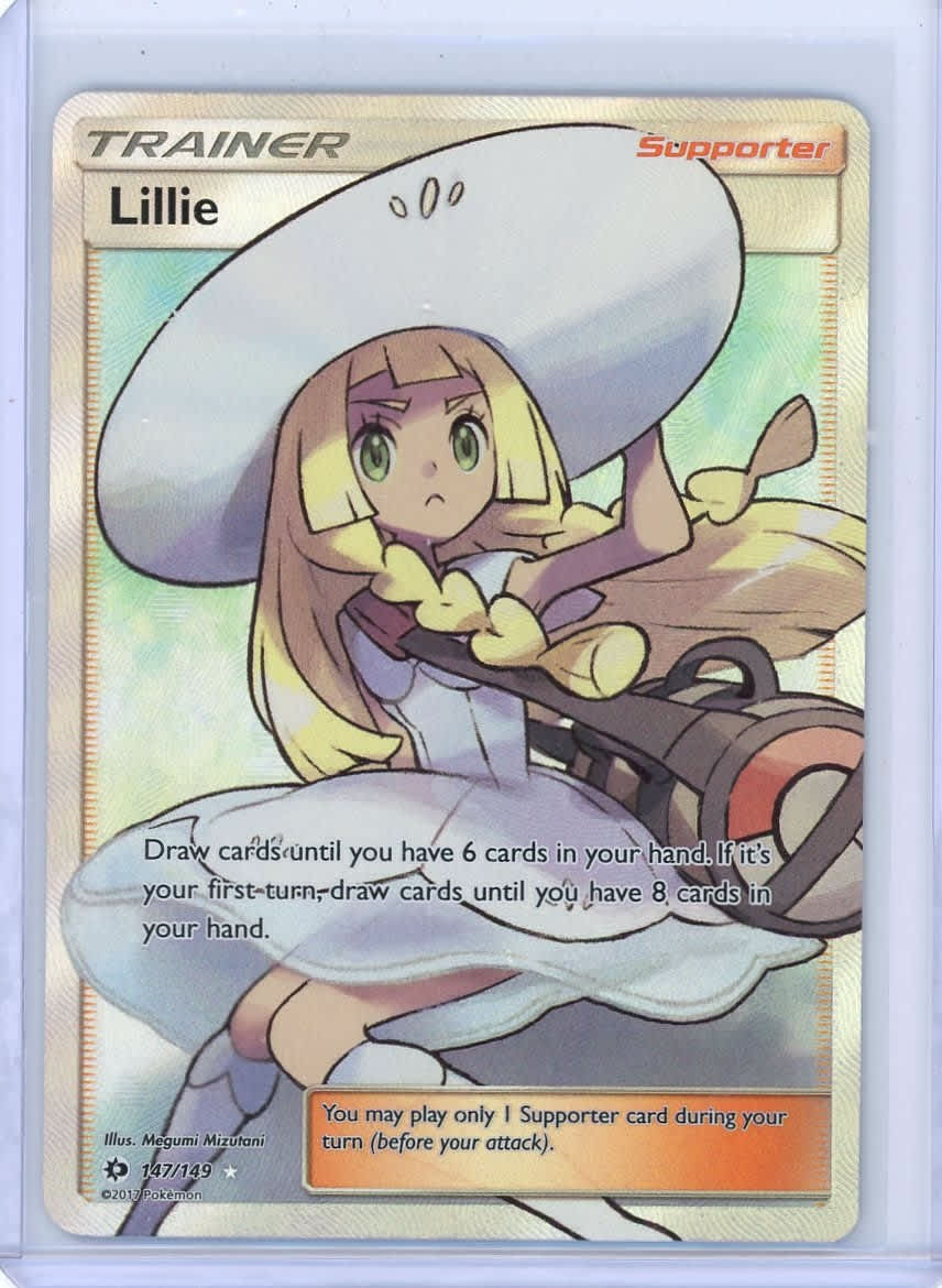 Lillie Pokemon Sun & Moon Full-Art #147/149 – Official Pokemon TCG Product