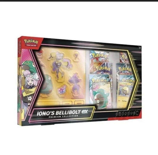 Pokemon Iono's Bellibolt ex Premium Collection Box – Official Pokemon TCG Product