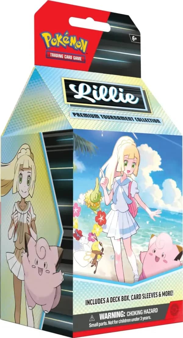 Pokemon Lillie Premium Tournament Collection Box – Official Pokemon TCG Product