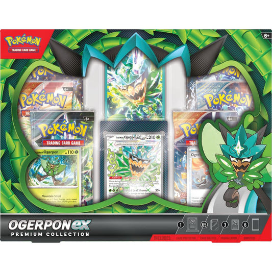 Pokemon Ogerpon ex Premium Collection – Official Pokemon TCG Product