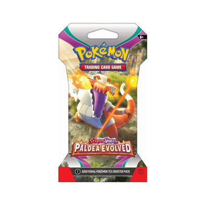 Pokemon Scarlet & Violet Paldea Evolved Blister Pack 144 Pack Case – Official Pokemon TCG Product