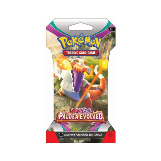 Pokemon Scarlet & Violet Paldea Evolved Blister Pack 144 Pack Case – Official Pokemon TCG Product