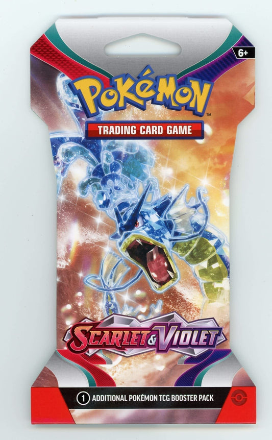 Pokemon Scarlet & Violet Sleeved Booster Pack Case – Authentic Japanese Pokemon Cards