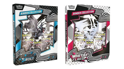 Pokemon TCG  Black Bolt And White Flare Binder Collections - Both Sets – Official Pokemon TCG Product