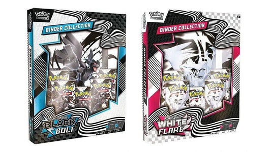 Pokemon TCG  Black Bolt And White Flare Binder Collections - Both Sets – Official Pokemon TCG Product