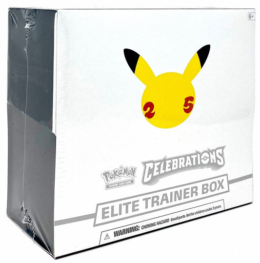 Pokemon TCG Celebrations - Elite Trainer Box (25th Anniversary) – Complete Trainer Kit with Accessories
