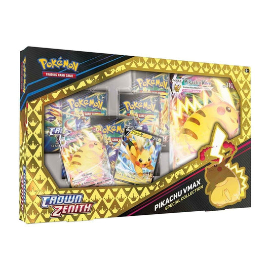 Pokemon TCG Crown Zenith Pikachu VMAX Special Collection Box 151 – Official Pokemon TCG Product
