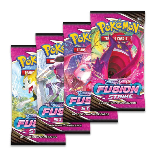 Pokemon TCG Fusion Strike Sealed Booster Packs SET 4 – Authentic Japanese Pokemon Cards