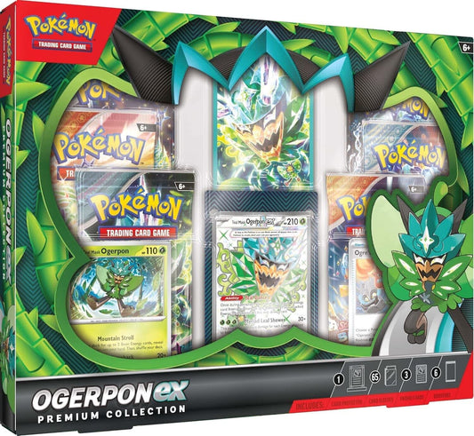 Pokemon TCG Ogerpon EX - Premium Collection Box – Official Pokemon TCG Product