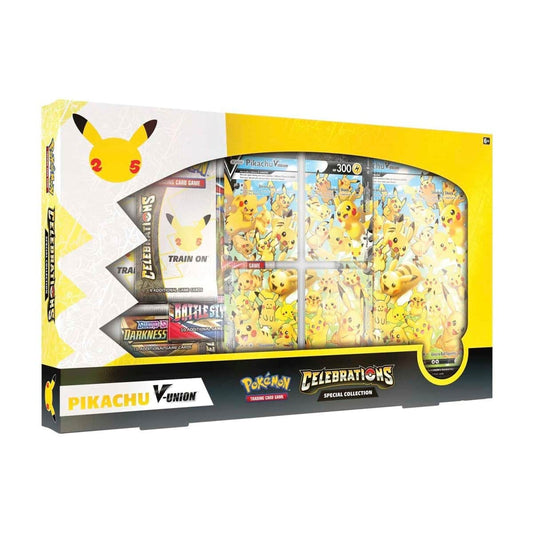 Pokemon TCG Pikachu V-Union Celebrations Special Collection Box 151 – Official Pokemon TCG Product