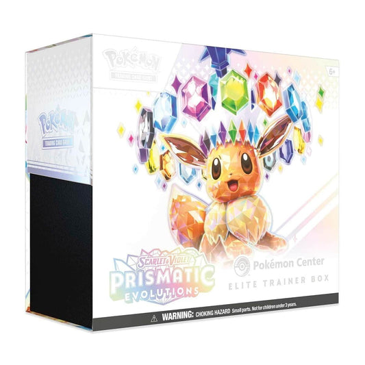 Pokemon TCG Prismatic Evolutions - Elite Trainer Box – Complete Trainer Kit with Accessories