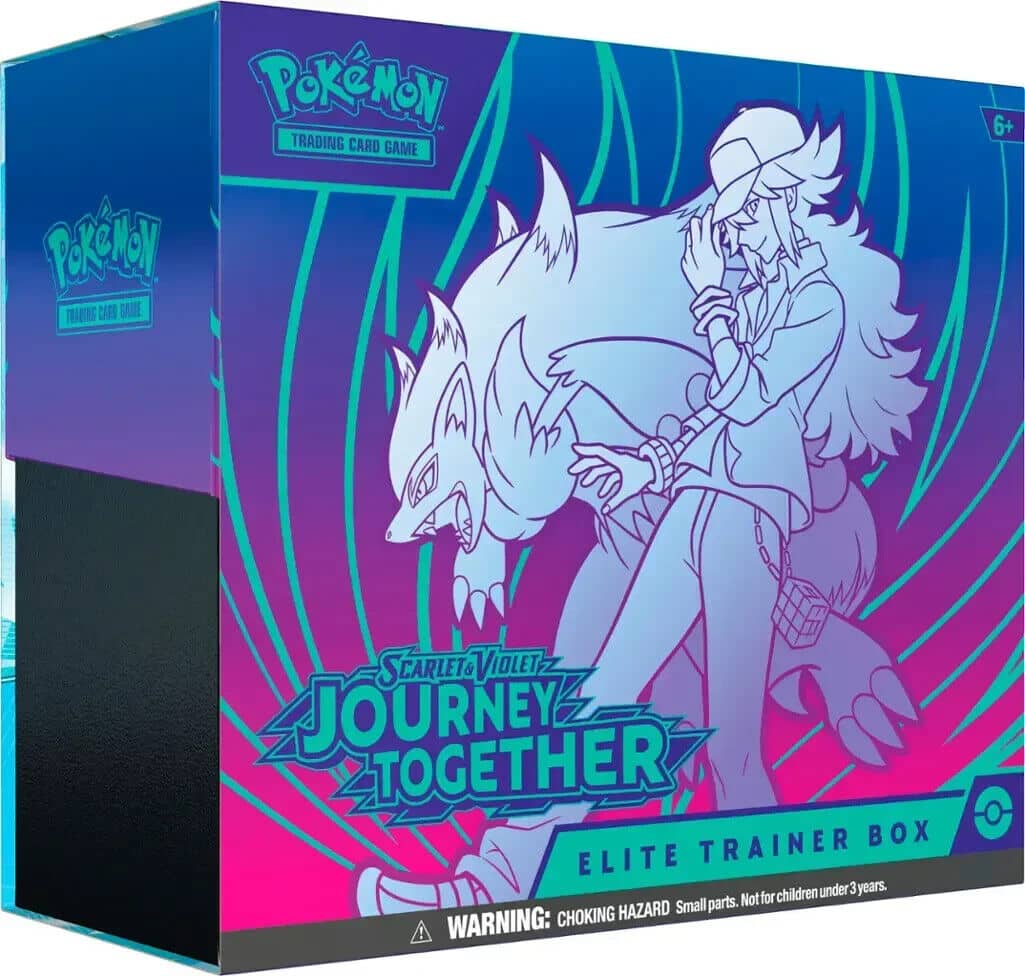 Pokemon TCG Scarlet & Violet - Journey Together Elite Trainer Box – Complete Trainer Kit with Accessories