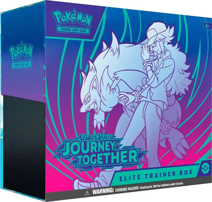 Pokemon TCG Scarlet & Violet - Journey Together Elite Trainer Box – Complete Trainer Kit with Accessories