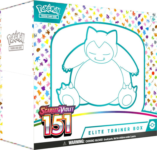 Pokemon TCG Scarlet & Violet 151 - Elite Trainer Box – Complete Trainer Kit with Accessories