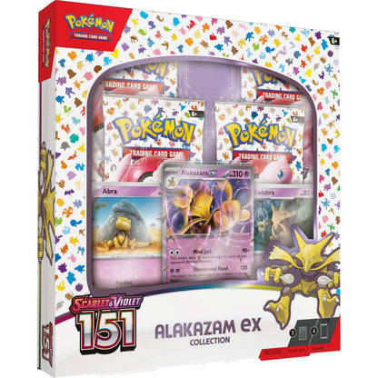Pokemon TCG Scarlet & Violet 151 - Alakazam ex Collection Box – Official Pokemon TCG Product