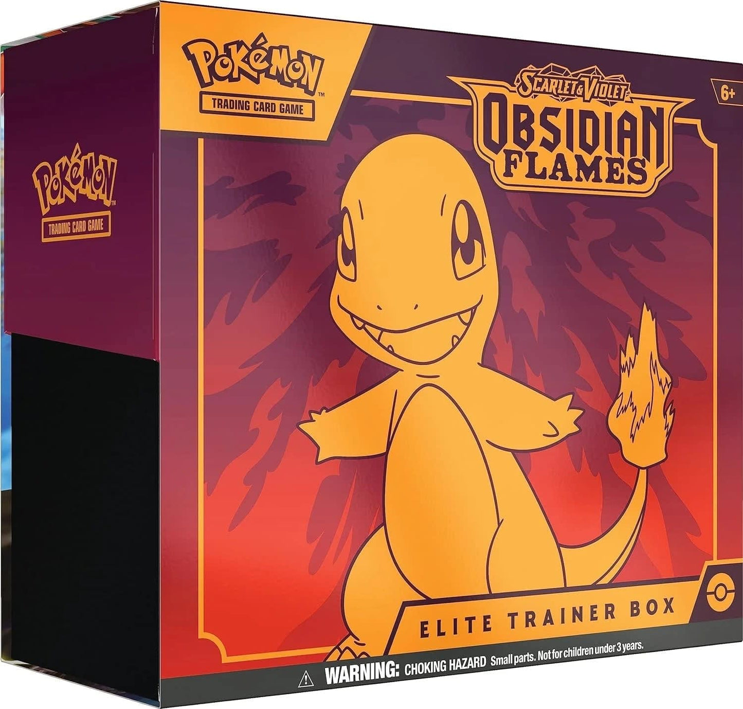 Pokemon TCG Scarlet & Violet 3 - Obsidian Flames Elite Trainer Box – Complete Trainer Kit with Accessories
