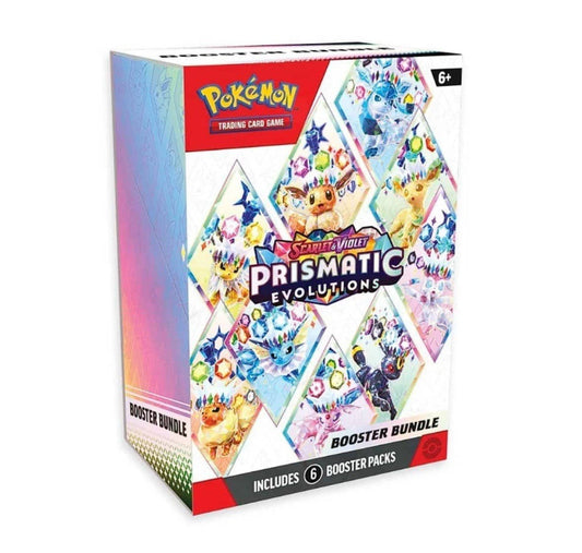Pokemon TCG Scarlet & Violet - Prismatic Evolutions Booster Bundle – Official Pokemon TCG Product