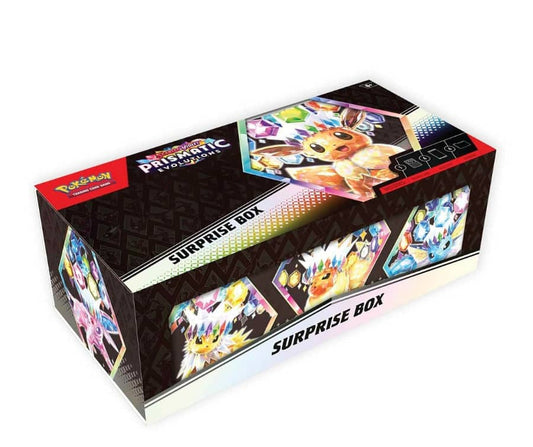 Pokemon TCG Scarlet & Violet - Prismatic Evolutions Surprise Box – Official Pokemon TCG Product