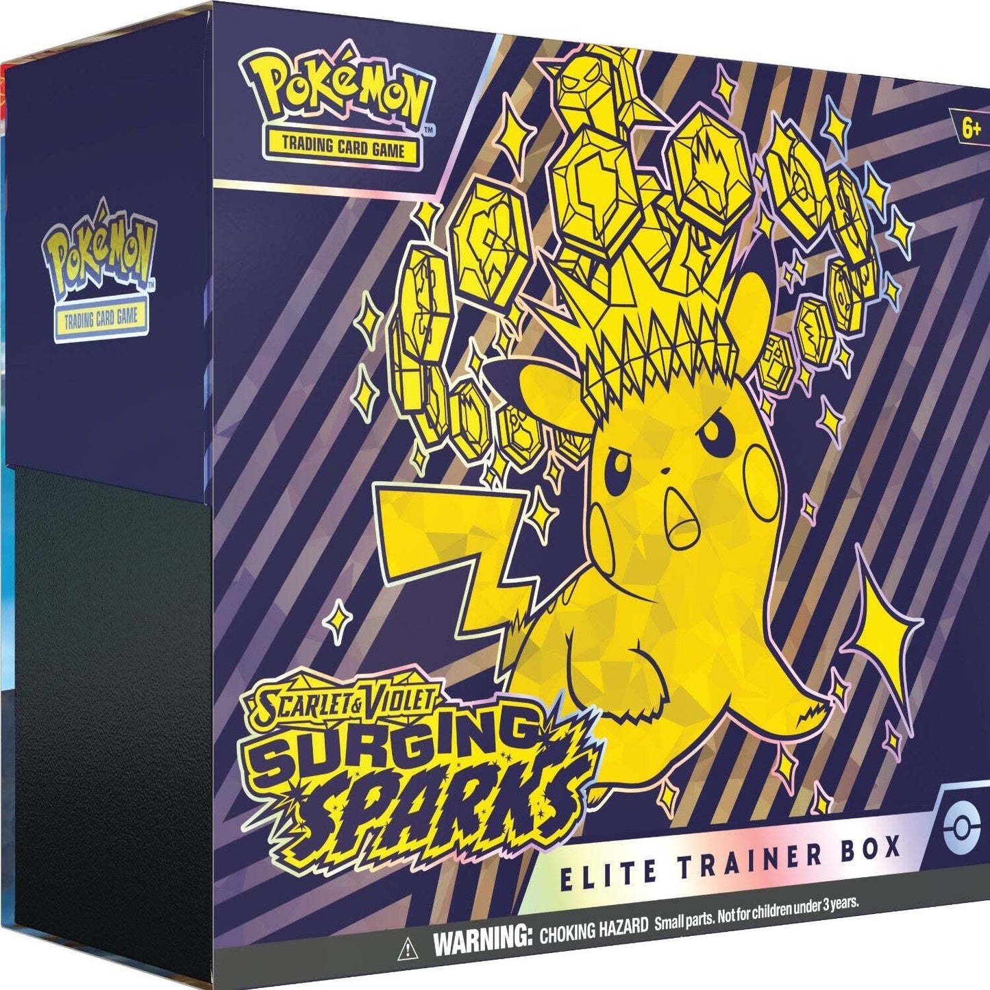 Pokemon TCG Scarlet & Violet - Surging Sparks Elite Trainer Box – Complete Trainer Kit with Accessories