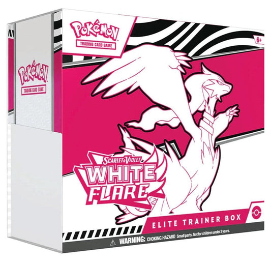 Pokemon TCG White Flare Elite Trainer Box – Complete Trainer Kit with Accessories