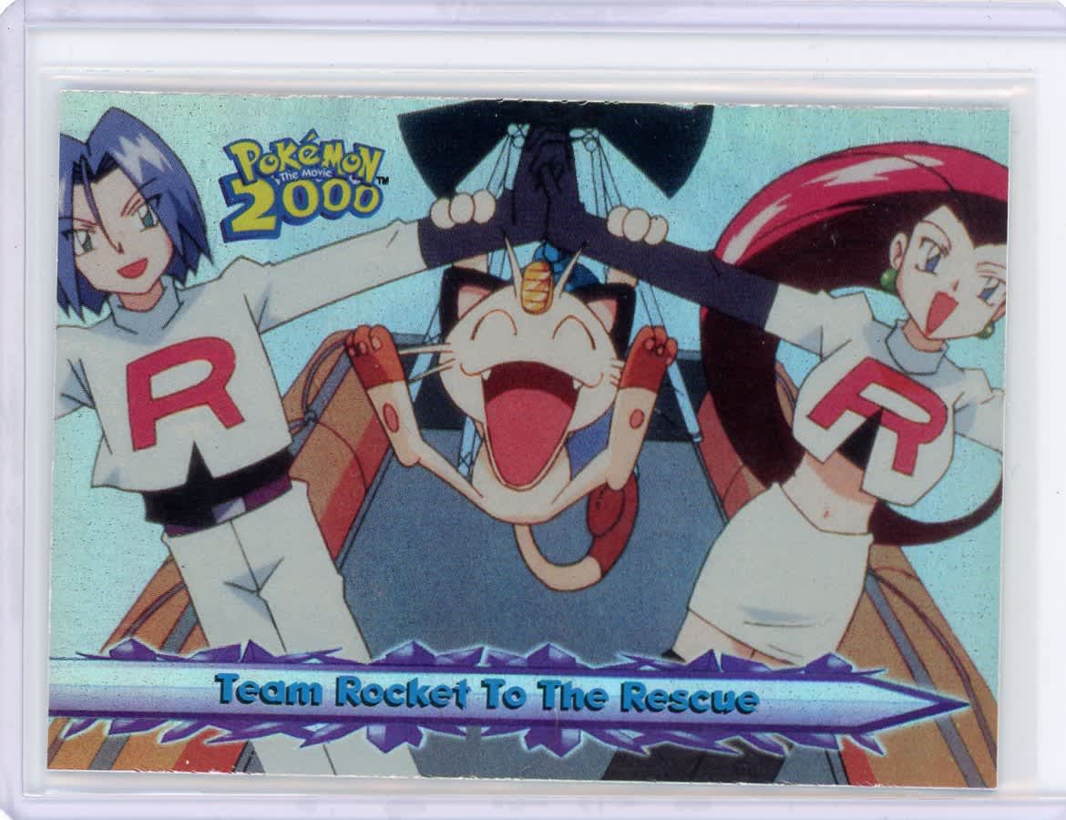 Team Rocket To The Rescue Pokemon The Movie 2000 Holo – Official Pokemon TCG Product