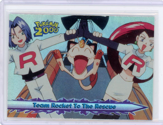 Team Rocket To The Rescue Pokemon The Movie 2000 Holo – Official Pokemon TCG Product