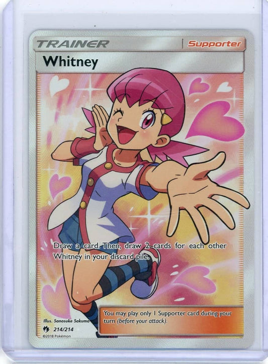 Whitney Pokemon Lost Thunder Full-Art #214/214 – Official Pokemon TCG Product