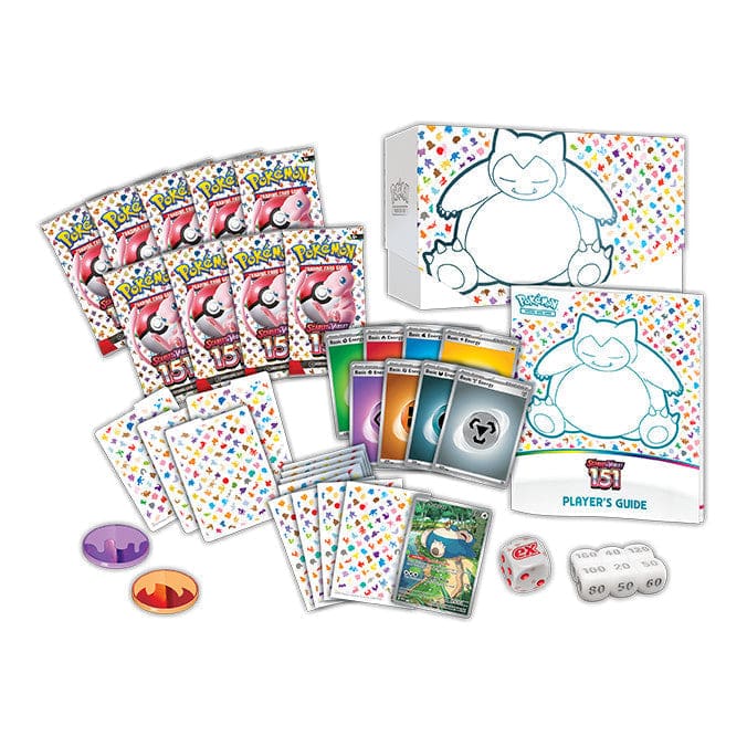 Pokemon TCG Scarlet & Violet 151 - Elite Trainer Box – Complete Trainer Kit with Accessories