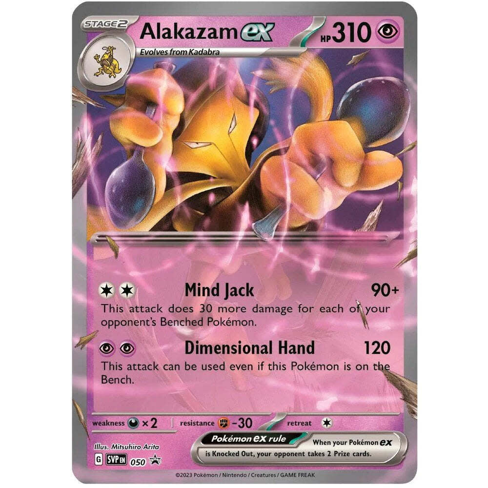 Pokemon TCG Scarlet & Violet 151 - Alakazam ex Collection Box – Official Pokemon TCG Product