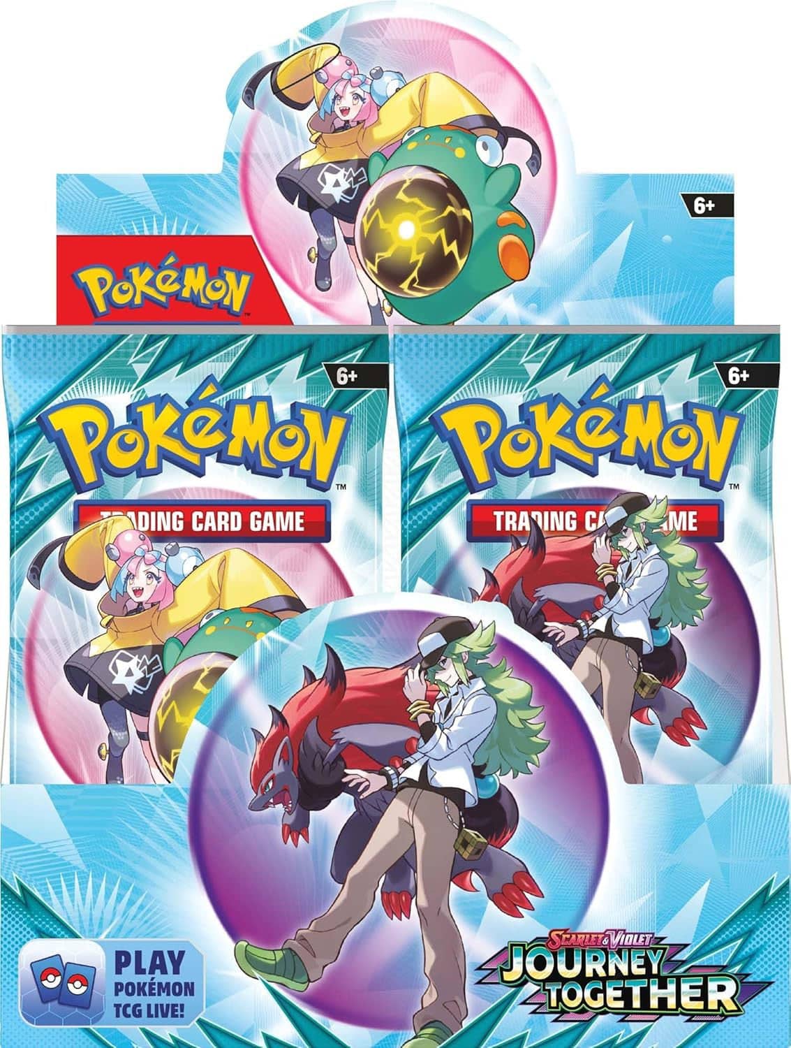 Japanese Pokemon TCG Scarlet & Violet - Journey Together Enhanced Booster Box – Rare & Exclusive Cards