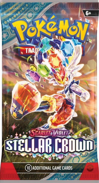 Pokemon TCG Scarlet & Violet - Stellar Crown Booster Display Box – Official Pokemon TCG Product