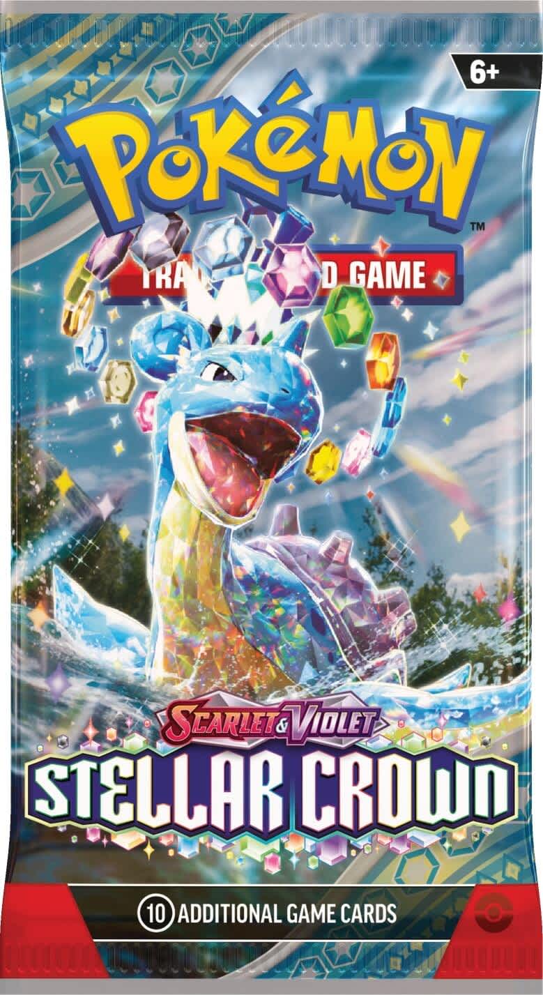 Pokemon TCG Scarlet & Violet - Stellar Crown Booster Display Box – Official Pokemon TCG Product