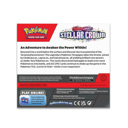 Pokemon TCG Scarlet & Violet - Stellar Crown Booster Display Box – Official Pokemon TCG Product