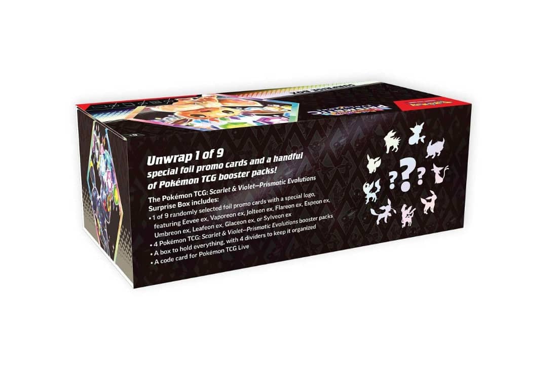 Pokemon TCG Scarlet & Violet - Prismatic Evolutions Surprise Box – Official Pokemon TCG Product