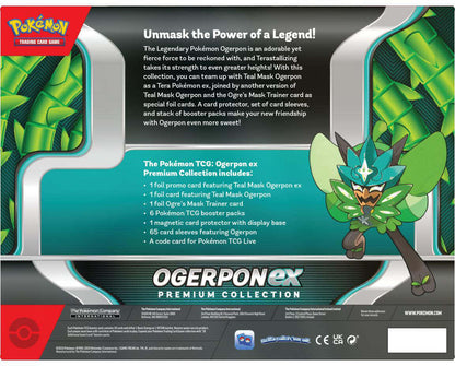 Pokemon TCG Ogerpon EX - Premium Collection Box – Official Pokemon TCG Product