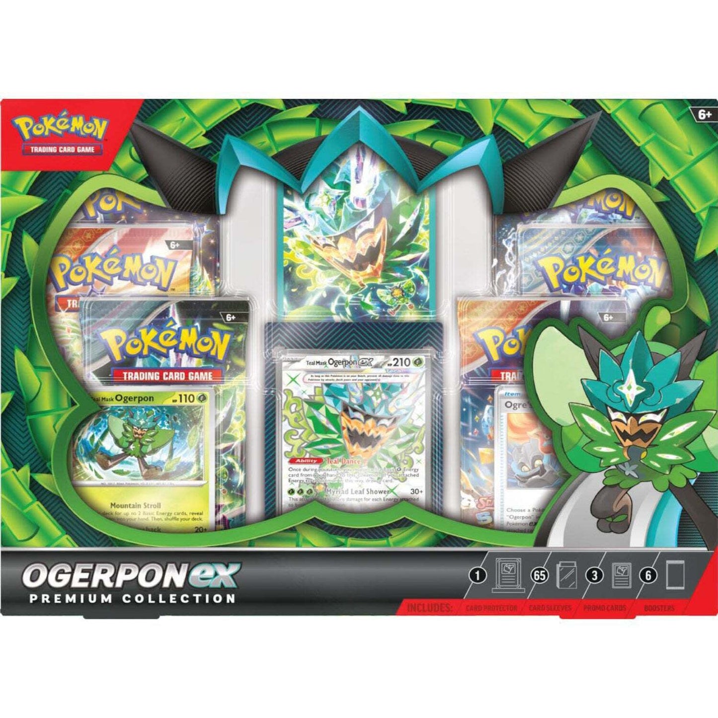 Pokemon TCG Ogerpon EX - Premium Collection Box – Official Pokemon TCG Product