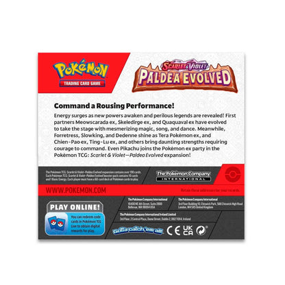 Japanese Pokemon TCG Scarlet & Violet - Paldea Evolved Booster Box – Rare & Exclusive Cards